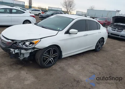 2016 Honda Accord Sport from USA, damaged, VIN 1HGCR2F55GA182236